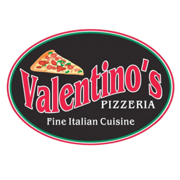 Valentinos Pizzeria logo.